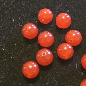 RED AGATE Gemstone Beads